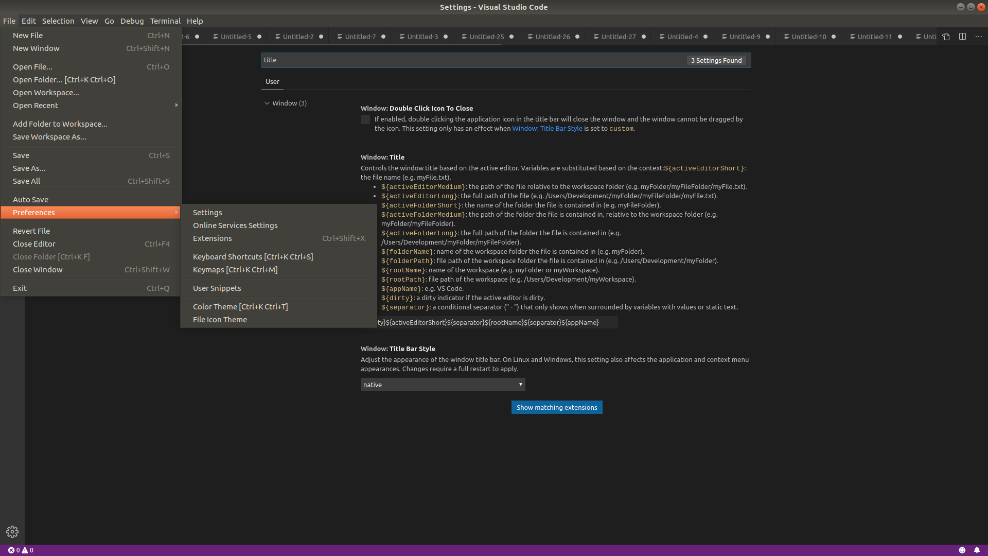 Shortcut alignment issue in Alternative Menu at Native Title Bar ...