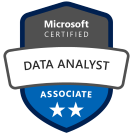 Data Analyst Associate | DA-100 badge