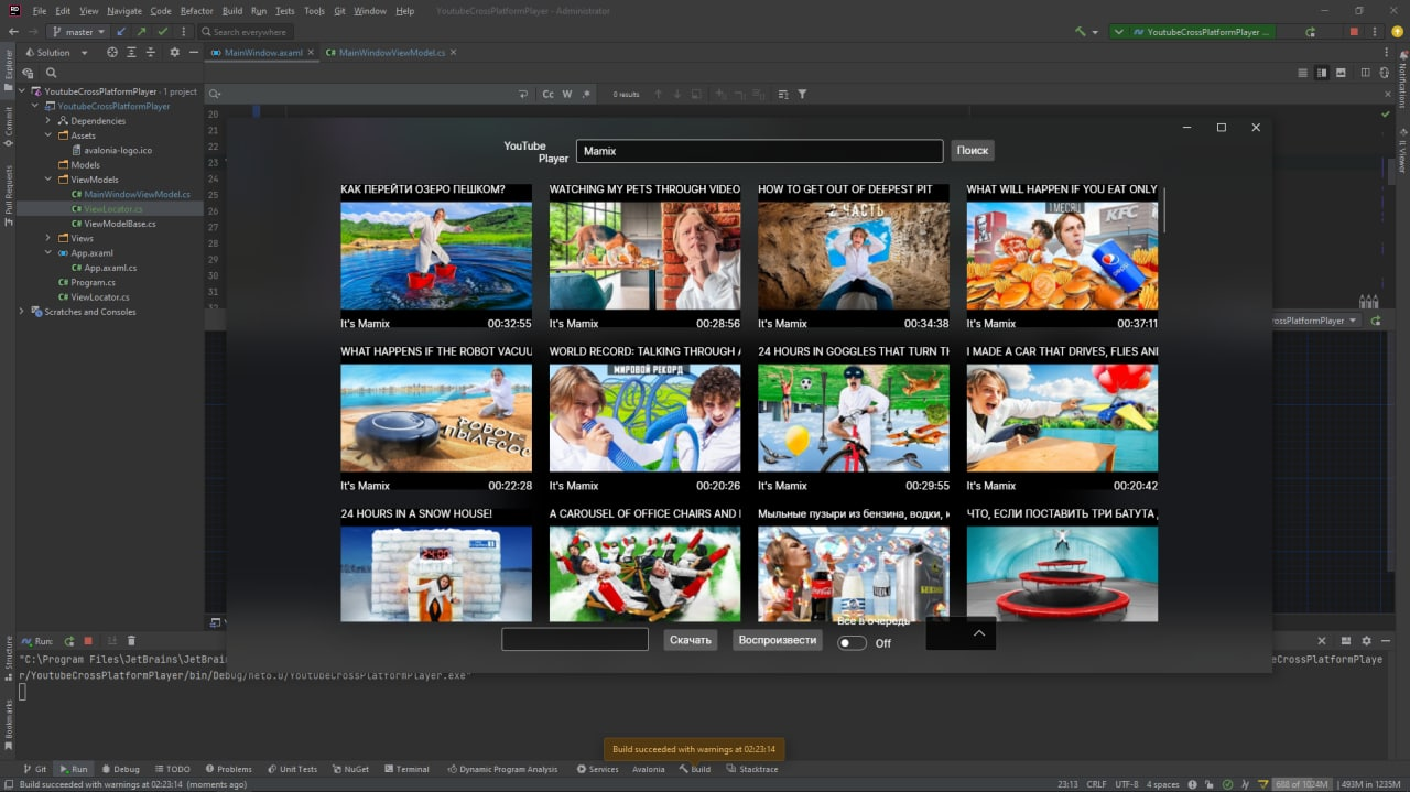 GitHub - Kamikoto232/YoutubeCrossPlatformPlayer: YouTube player on ...