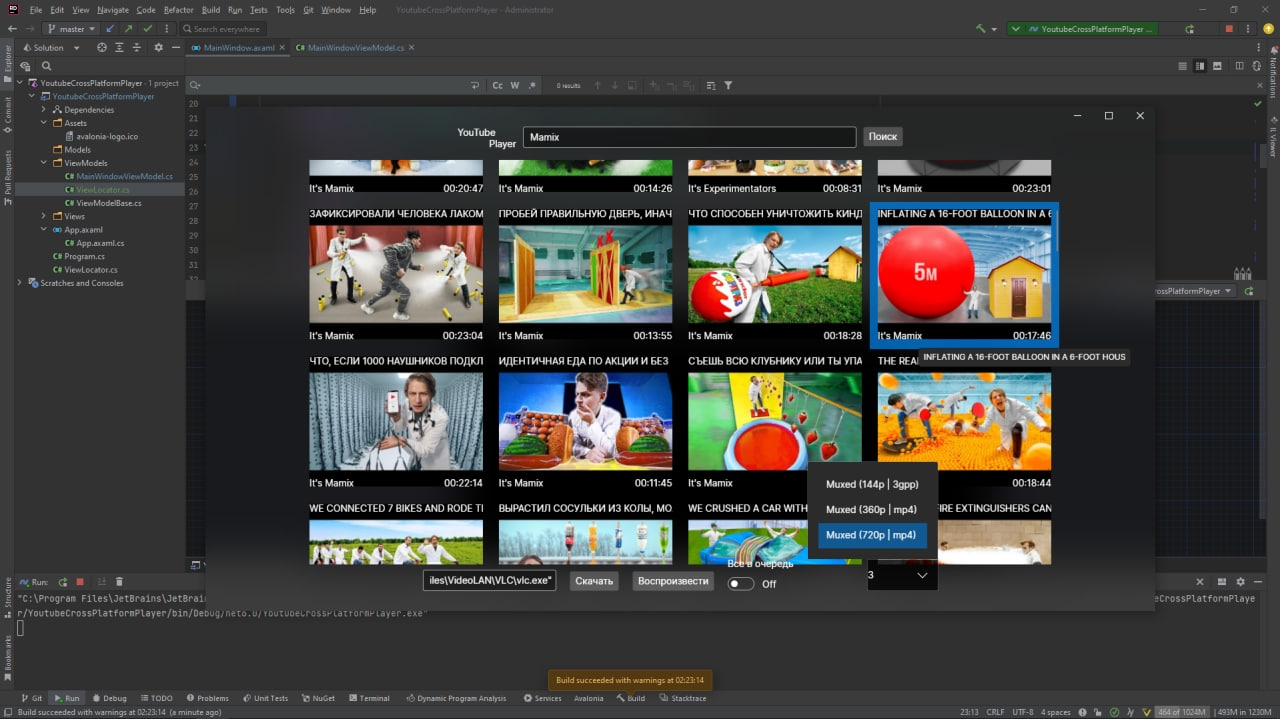 GitHub - Kamikoto232/YoutubeCrossPlatformPlayer: YouTube player on ...