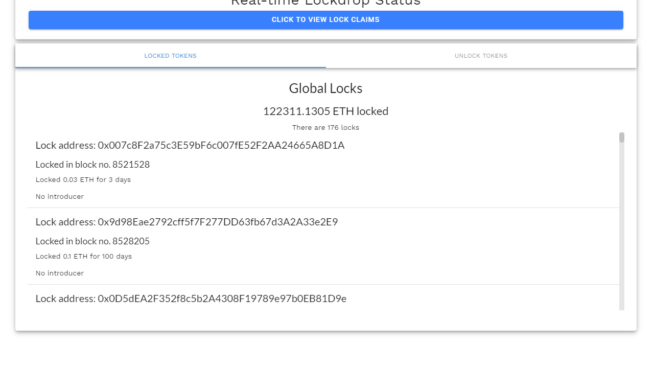 Locked Token Not Founded · Issue #136 · AstarNetwork/lockdrop-ui · GitHub