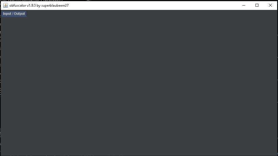 GUI not working · Issue #116 · superblaubeere27/obfuscator · GitHub