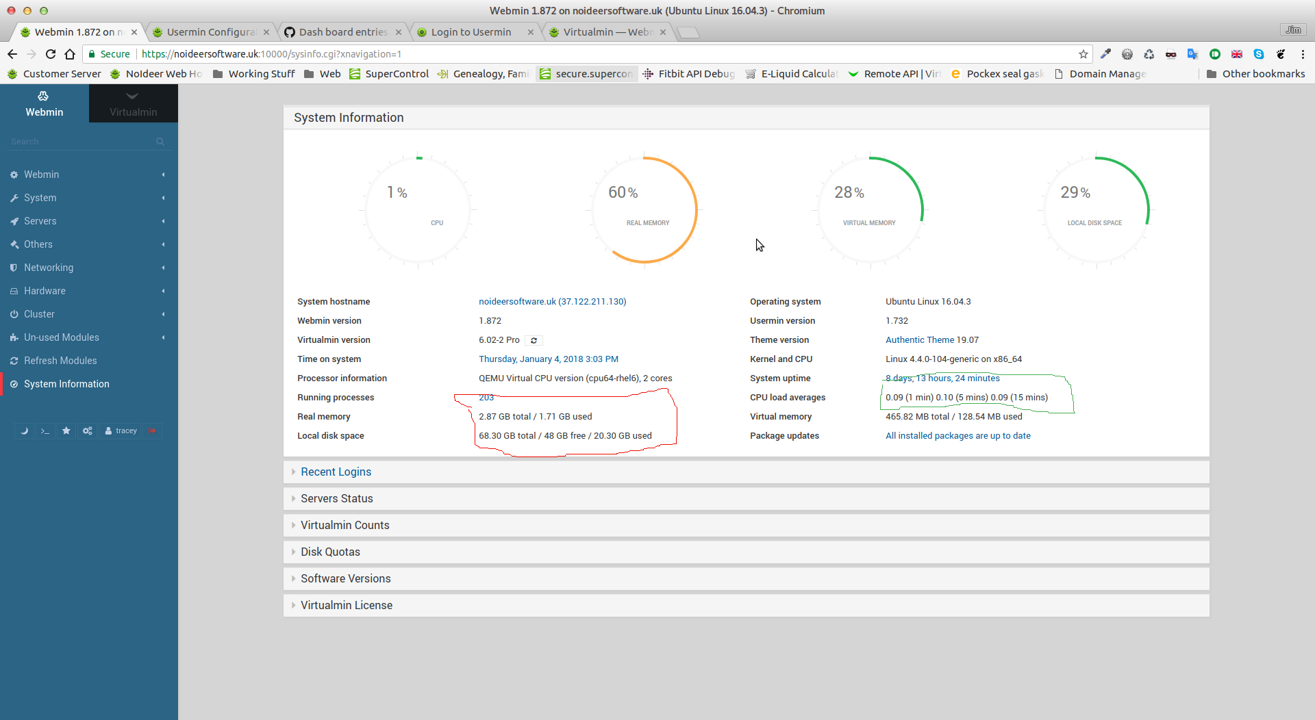 Dash board entries the wrong way round · Issue #978 · webmin/authentic ...