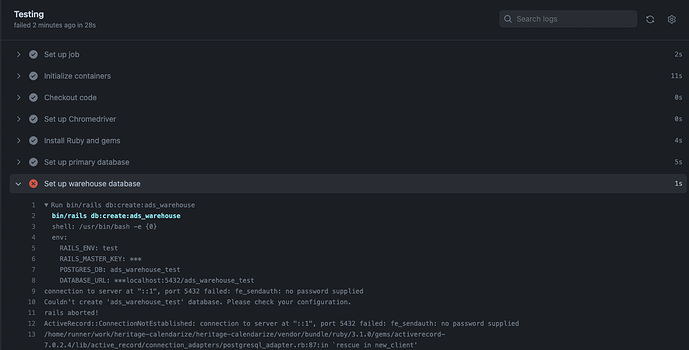 Setup Multiple Databases For Testing · community · Discussion #26270 ...