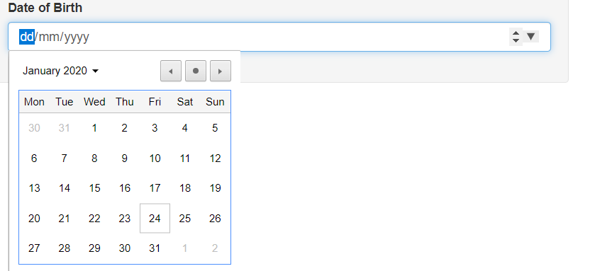 Date Picker is not being bootstrapped · Issue #260 · jsonform/jsonform ...