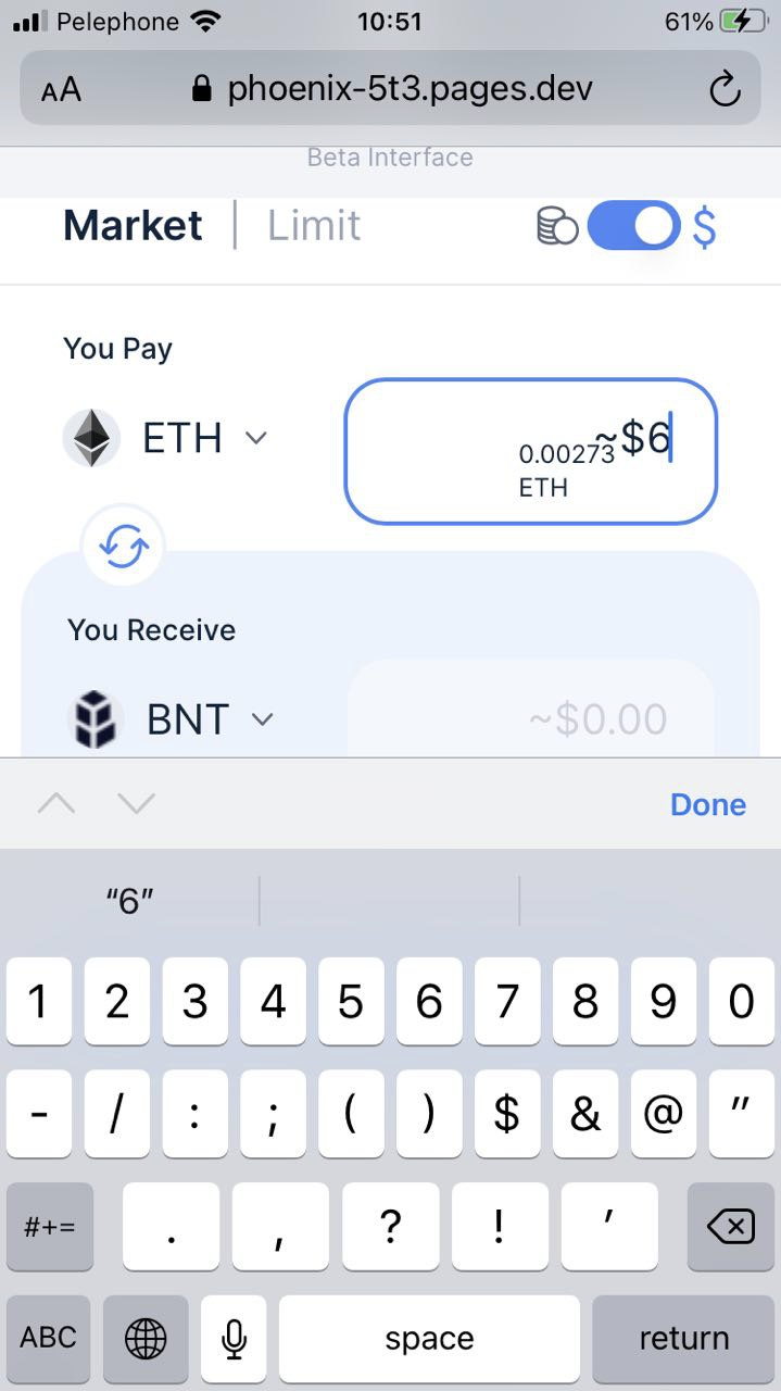 Mobile QA · Issue #183 · bancorprotocol/webapp-v2 · GitHub