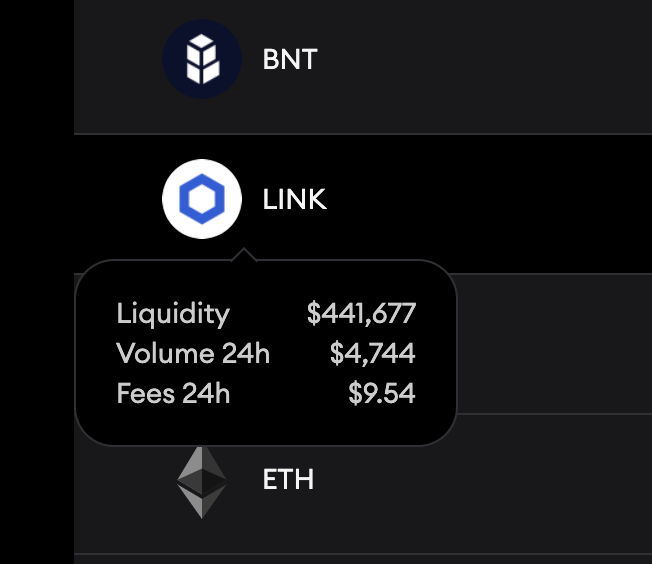 earn table - pool data · Issue #279 · bancorprotocol/webapp-v3 · GitHub