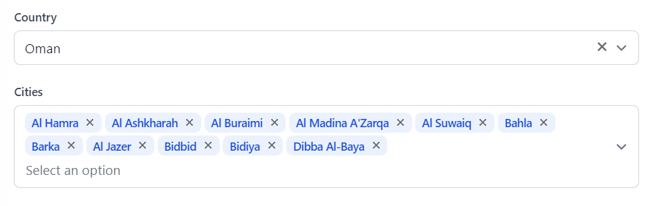 Dependent dropdowns, multi select not clearing on change · filamentphp ...