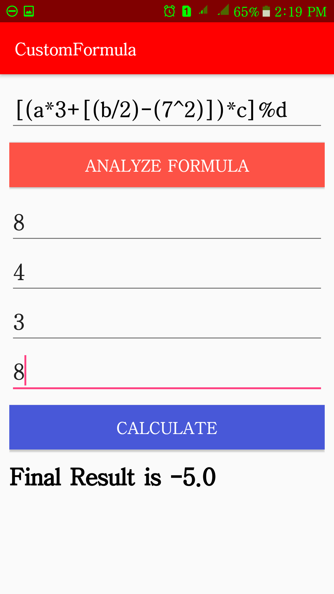 Custom Calculation Formula GitHub - RovieFrancisco/custom-formula: This Repository allows the user ...