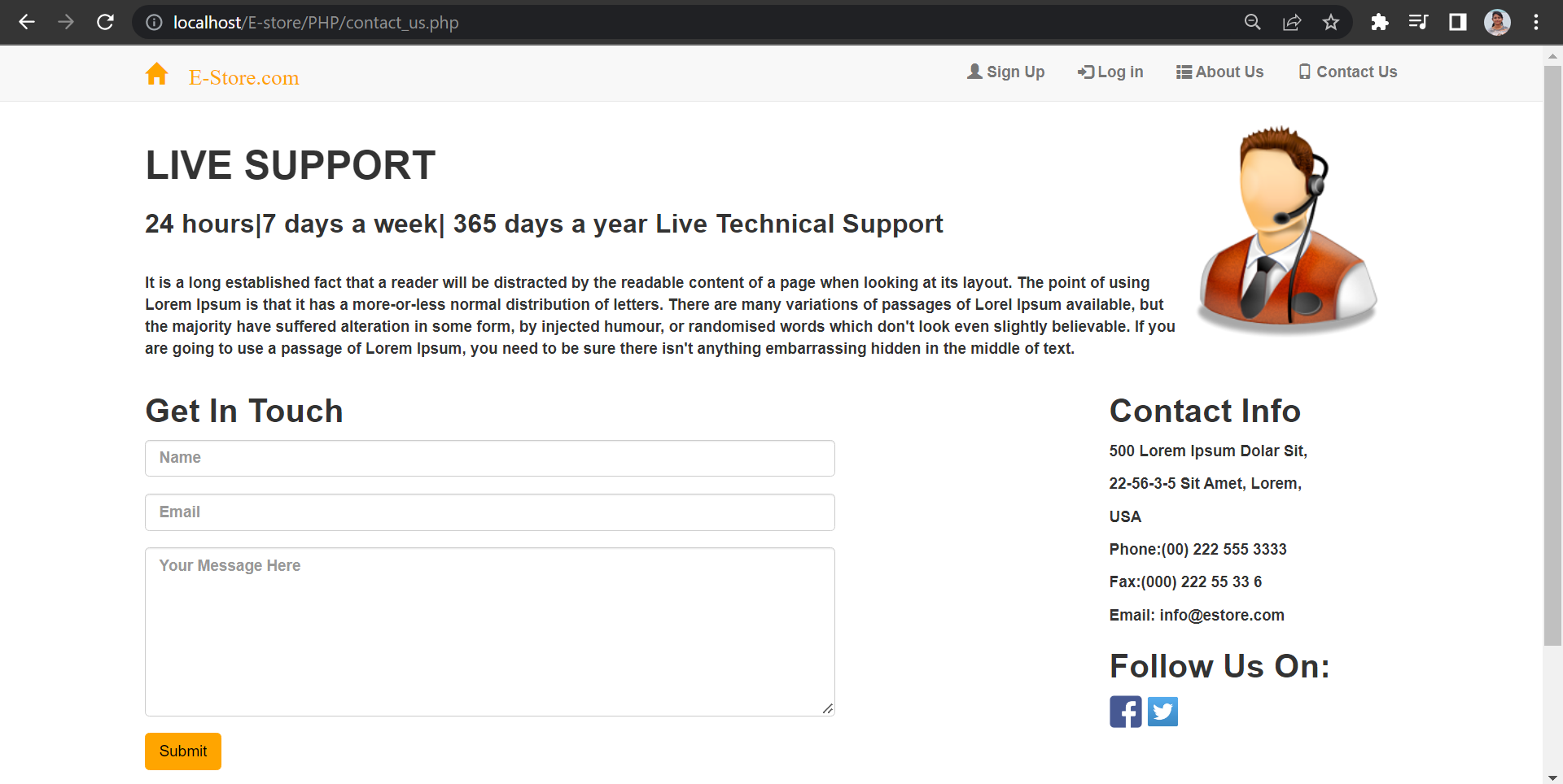 GitHub - RutujaJagtap7/E-Store: E-commerce Website built using HTML ...