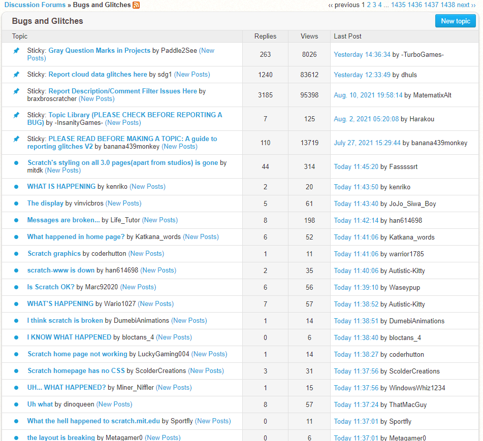 website broke entirely · Issue #3281 · ScratchAddons/ScratchAddons · GitHub