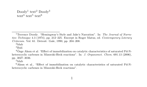 verbose-ibid: \textcite and \footcite handle ibid differently after a ...