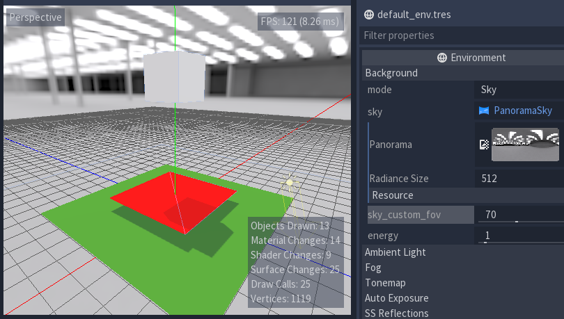 Skybox leaks through ReflectionProbe reflections · Issue #69100 ·  godotengine/godot · GitHub