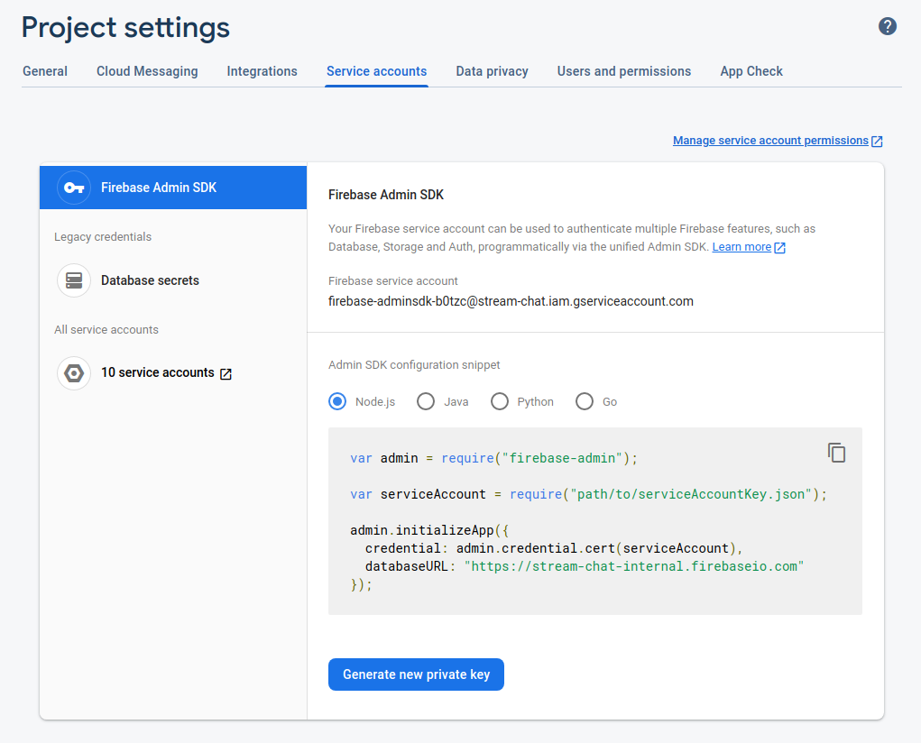 javascript - fcm js client - provided... GitHub - JcMinarro/FCMSender