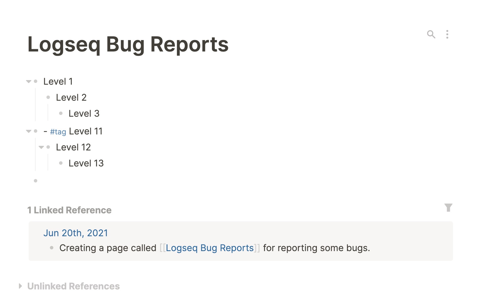 Blocks starting with a #tag not showing in navigation breadcrumb ...