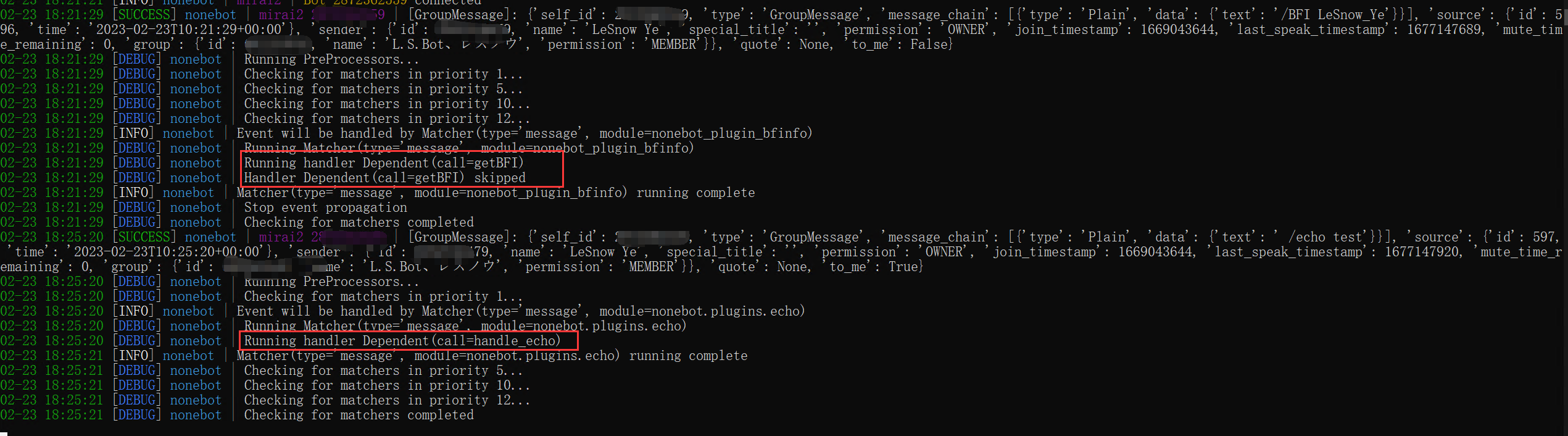 Handler Dependent(....) skipped · nonebot · Discussion #326 · GitHub