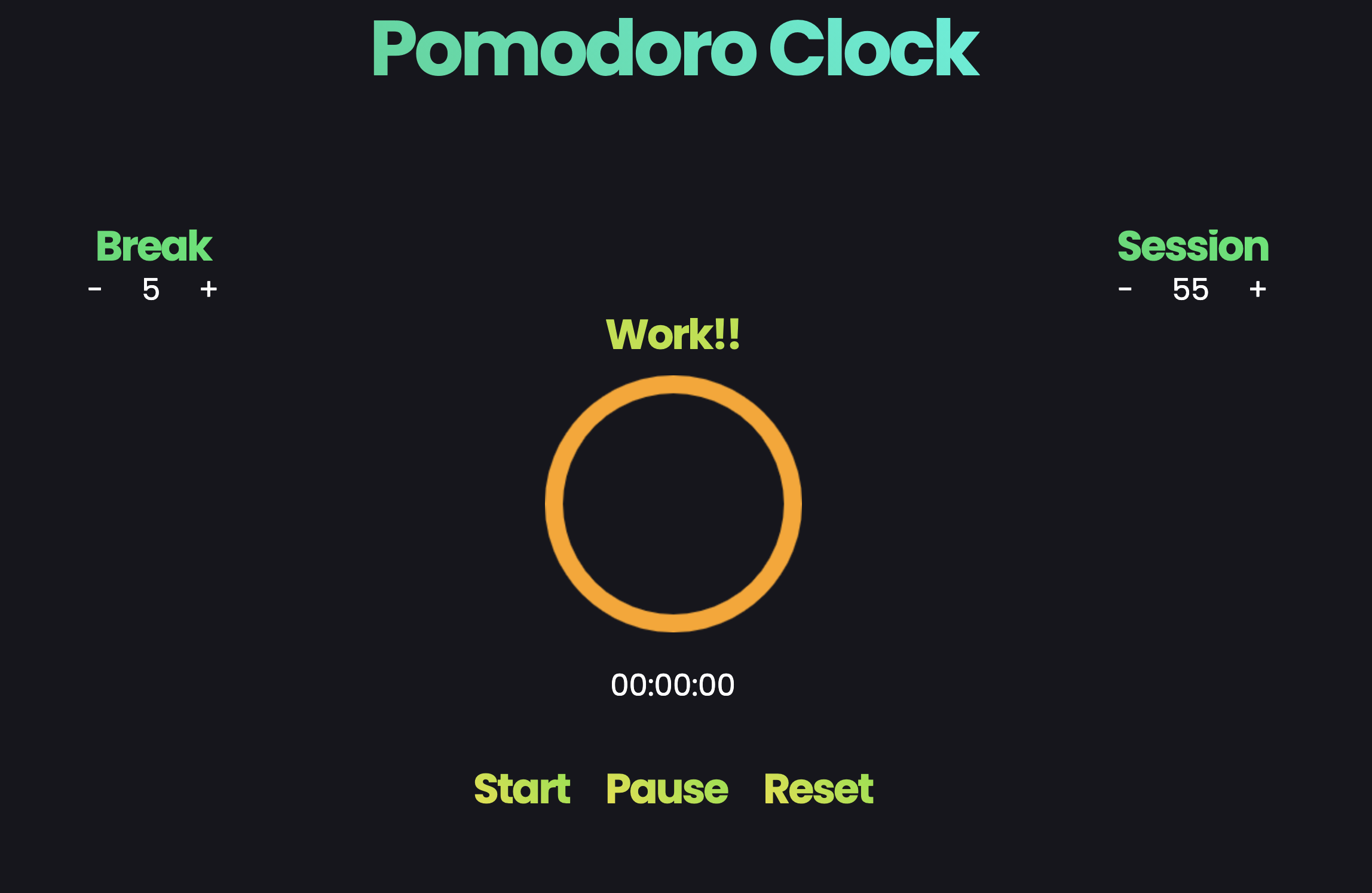 GitHub - yatfu0912/Pomodoro-Clock: Pomodoro Clock with glassmorphism ...