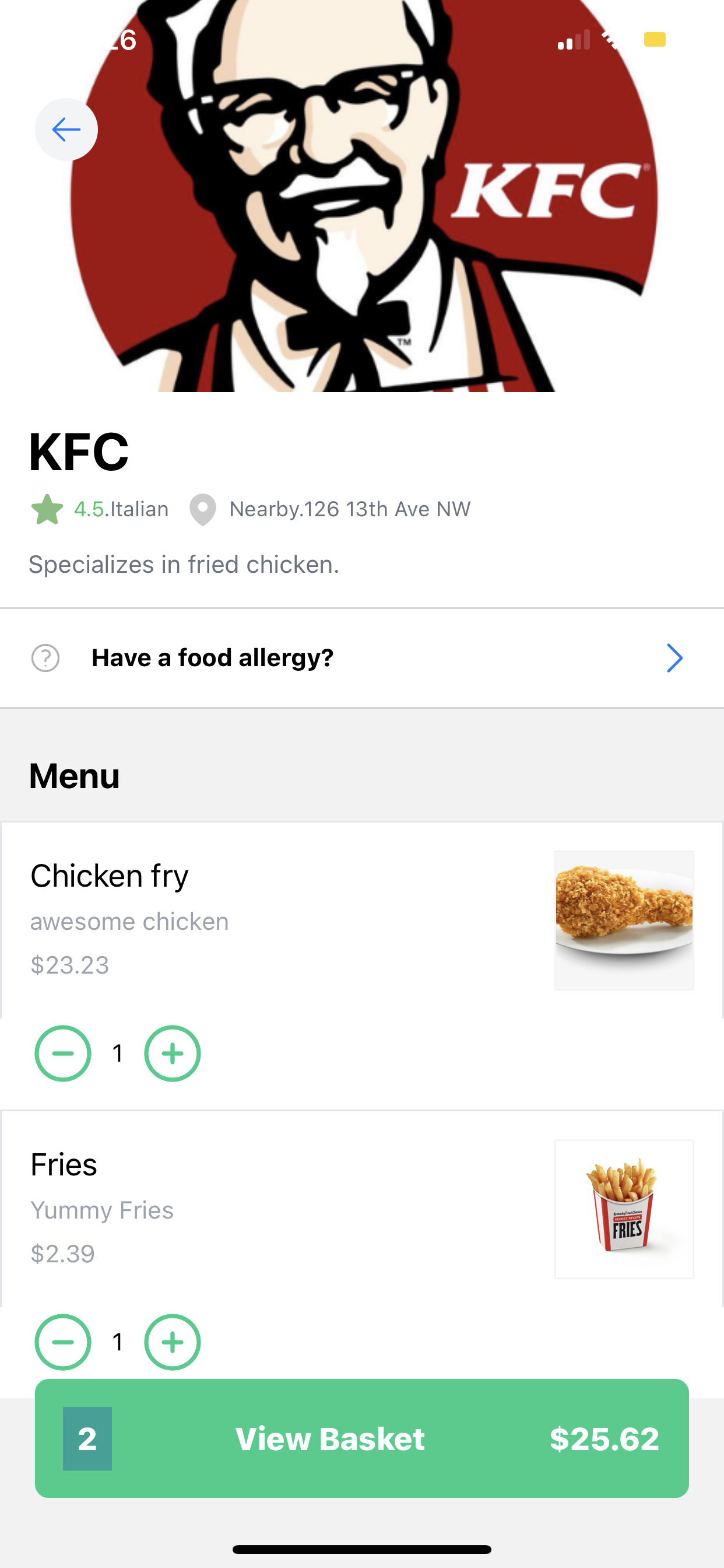 GitHub - montylubana09/FoodieApp: FoodieApp is a app built in React ...