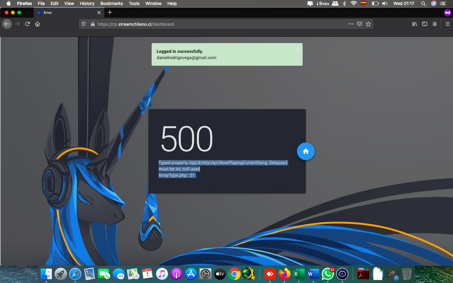 Error 500 After Update Issue 2605 AzuraCast AzuraCast GitHub error-500-after-update-issue-2605-azuracast-azuracast-github