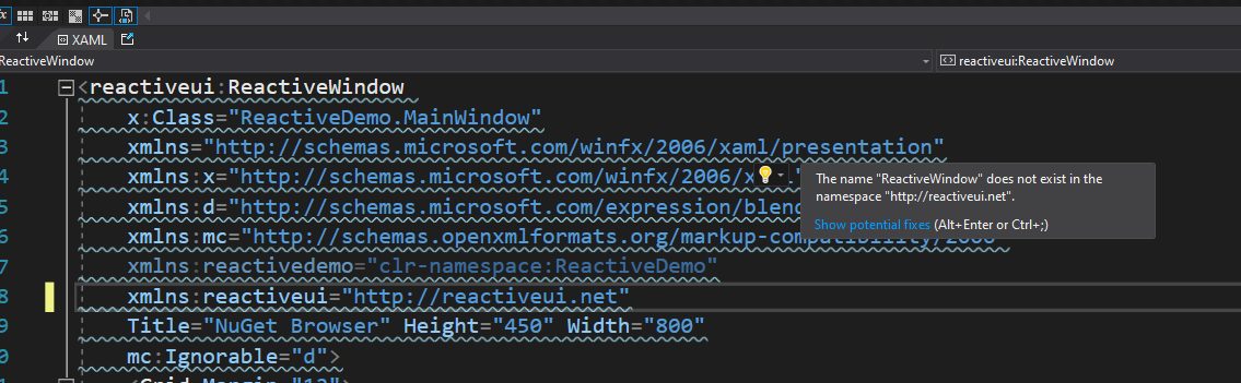 [BUG] Enable to get the WPF getting started working · Issue #2742 ...