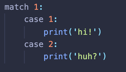 No syntax highlighting for match/case · Issue #18046 · microsoft/vscode ...