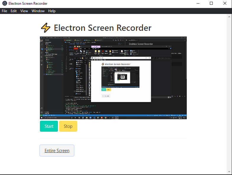 GitHub - prajwalan364/screen-recorder: A Deskotp Screen Recorder Built ...