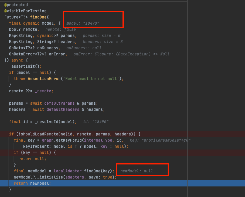 How to pass id with findOne when offline? · Issue 122 · flutterdata