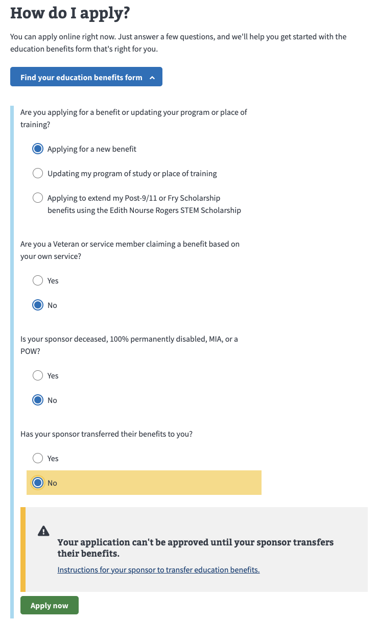 Change order of questions in Education Howtoapply wizard · Issue