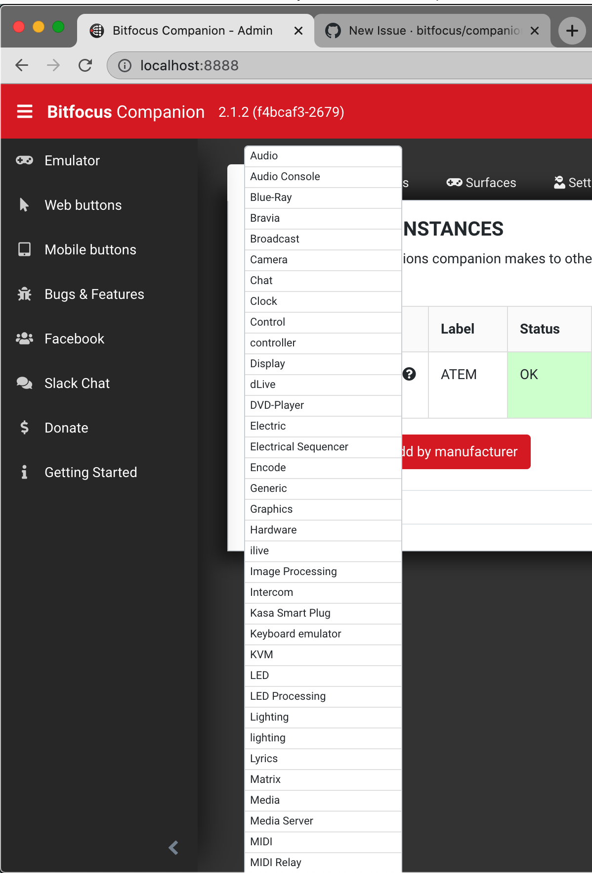 [BUG] Add by category/manufacturer menus longer than page and don't ...