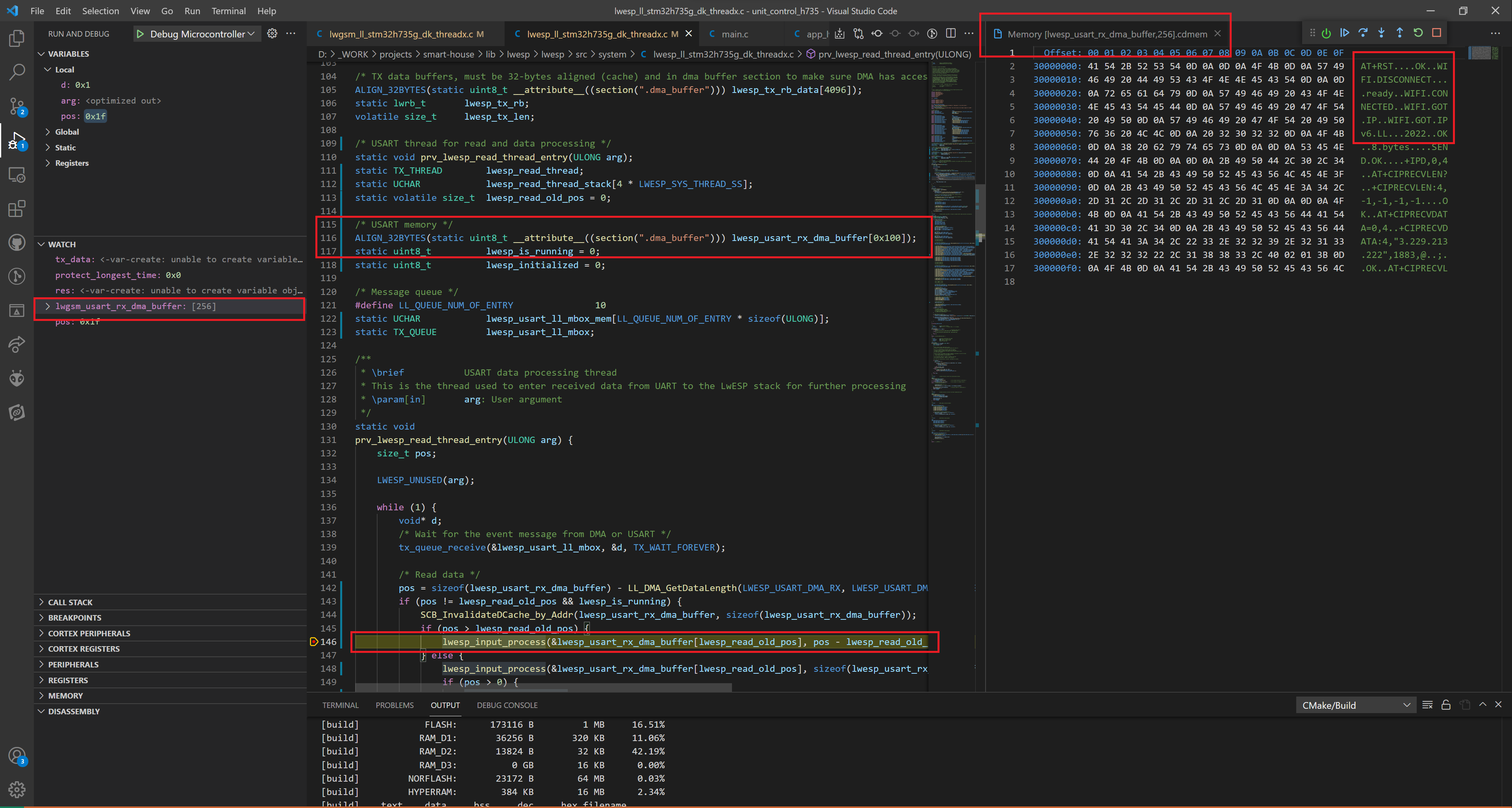 Watch window display characters · Issue #587 · Marus/cortex-debug · GitHub
