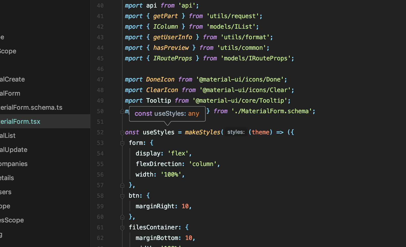yarn doesn't works correct with material ui and typescript · Issue ...