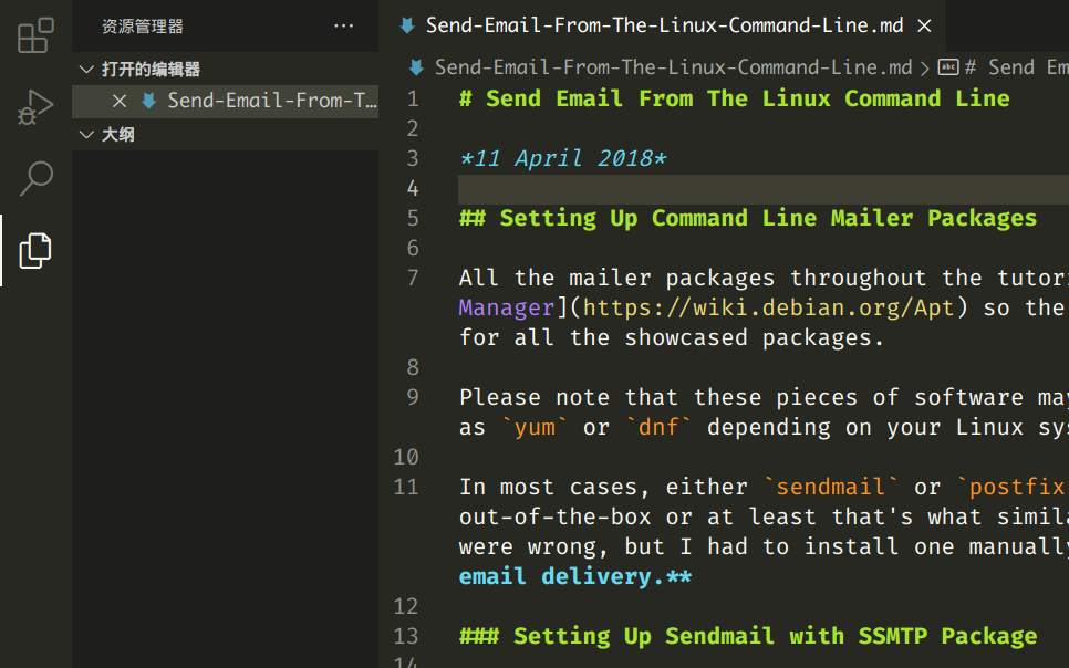 Markdown: outline view is blank · Issue #138435 · microsoft/vscode · GitHub