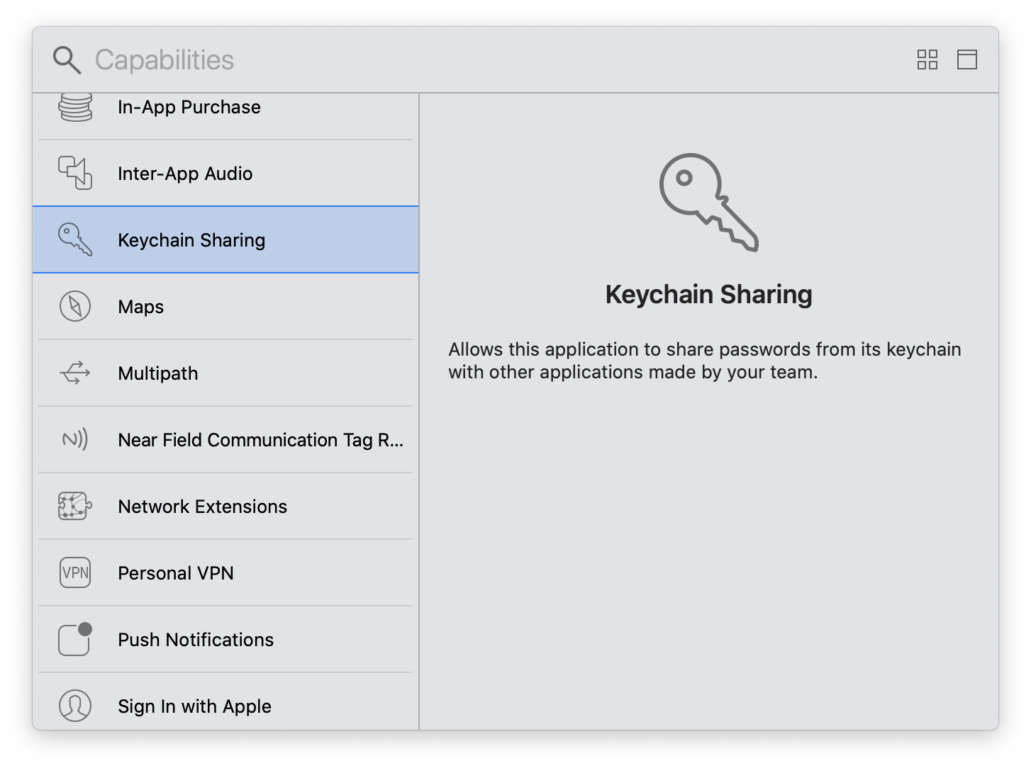 mac keychain access application