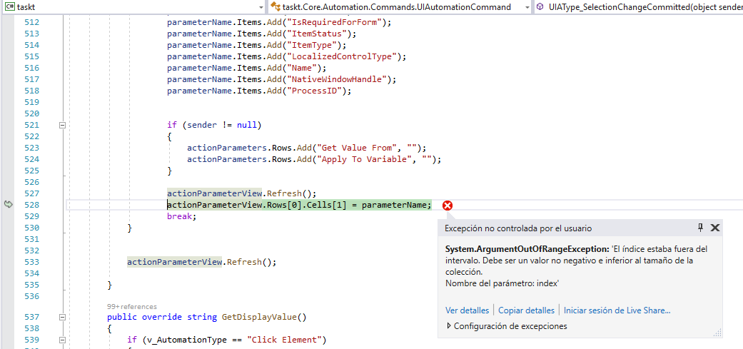 UI Automation Error · Issue #127 · saucepleez/taskt · GitHub