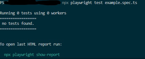 [BUG] Unable to run newly created tests · Issue #17635 · microsoft ...