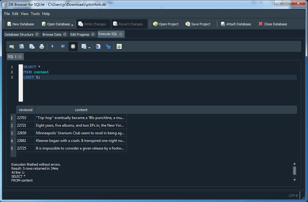 Sqlite browser. Full Black Theme Telegram.