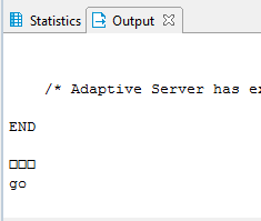 Output tab with stranges squares · Issue #3703 · dbeaver/dbeaver · GitHub