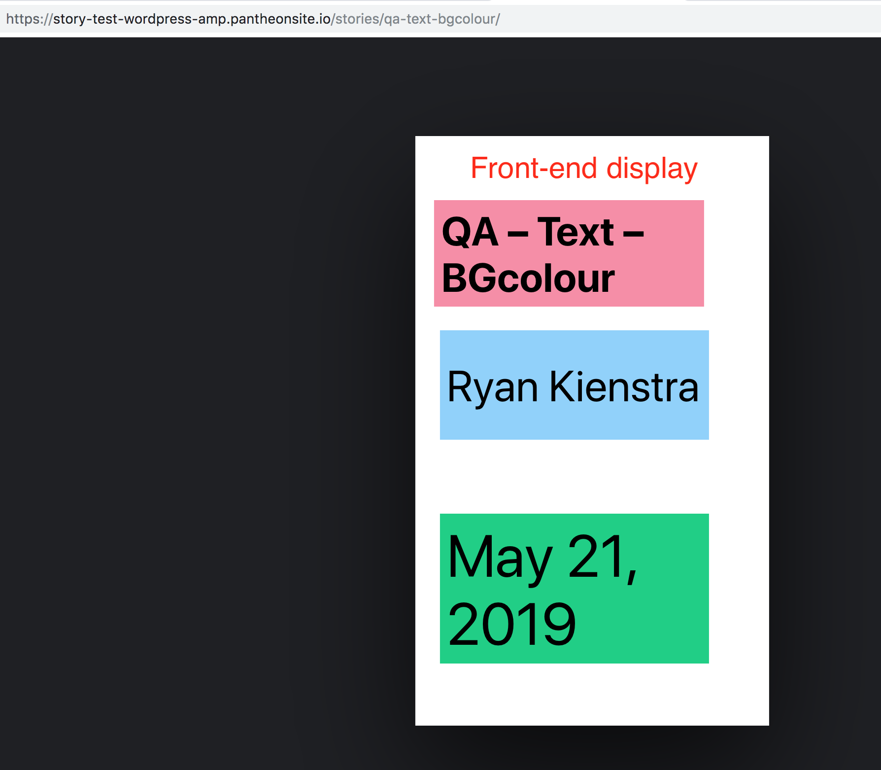 front-end-display