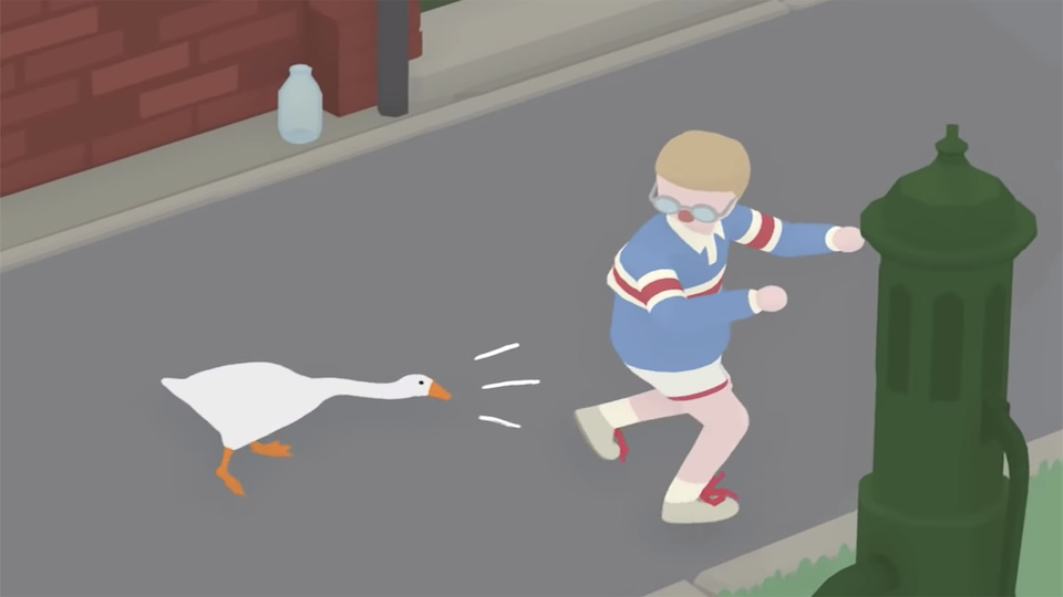 Untitled Goose Game】 Honk honk! 🦆