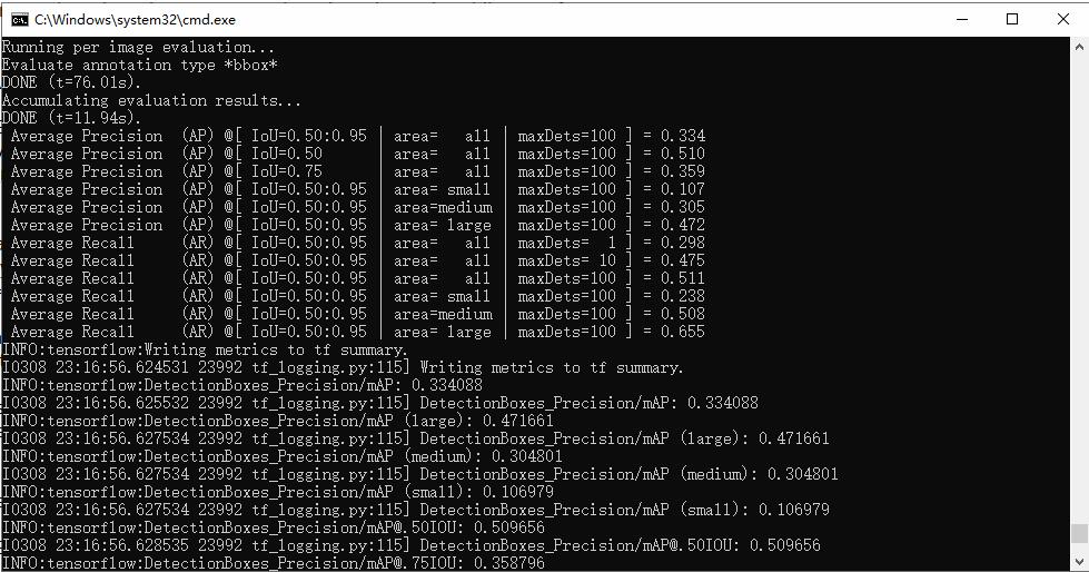 The system is being configured