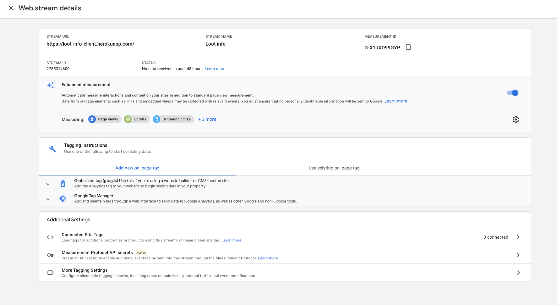 Add google analytics · Issue #4 · lootinfoproject/loot-info · GitHub
