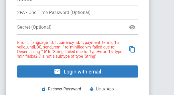 Error in admin section after upgrading to 5.3.84 · Issue #7401 ...