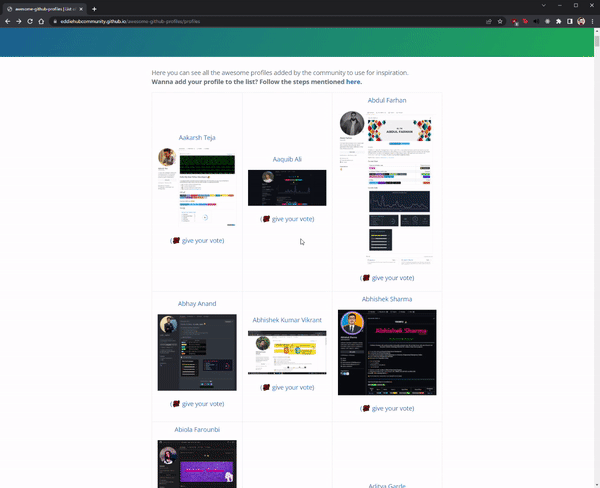 awesome-github-profiles