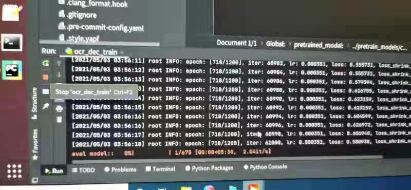 着急请教，训练过程中断，不动了 · Issue #2723 · PaddlePaddle/PaddleOCR · GitHub