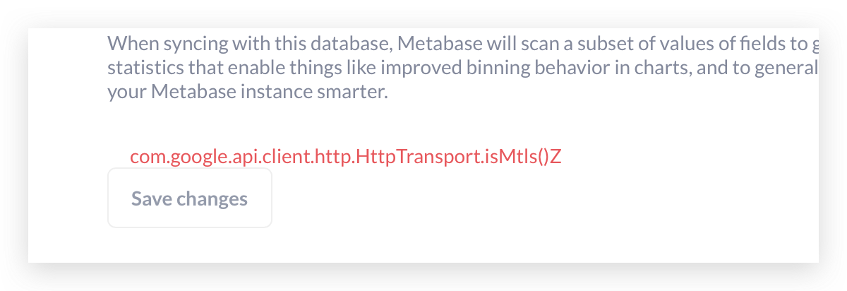 BigQuery connection error on 0.41.1 · Issue #18788 · metabase/metabase ...