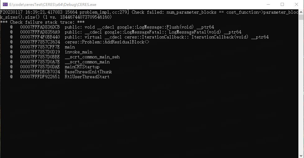 Test problem · Issue #944 · ceres-solver/ceres-solver · GitHub