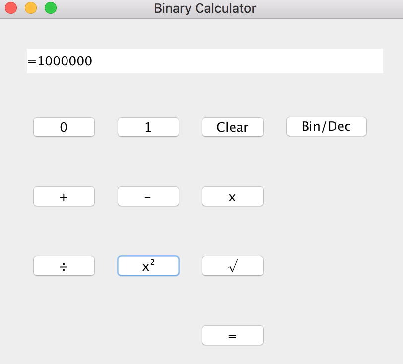 GitHub - bfurlani/binary-calculator-team-1: A Java Binary Calculator