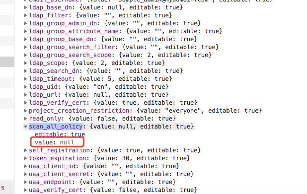Unable to configure scan time for vulnerability · Issue #7006 ...