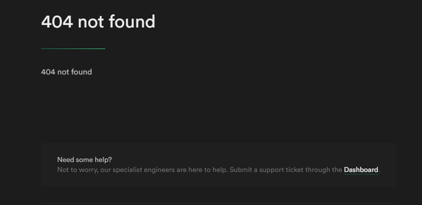 The "See documentation" button links to a 404 page on the auth page of ...