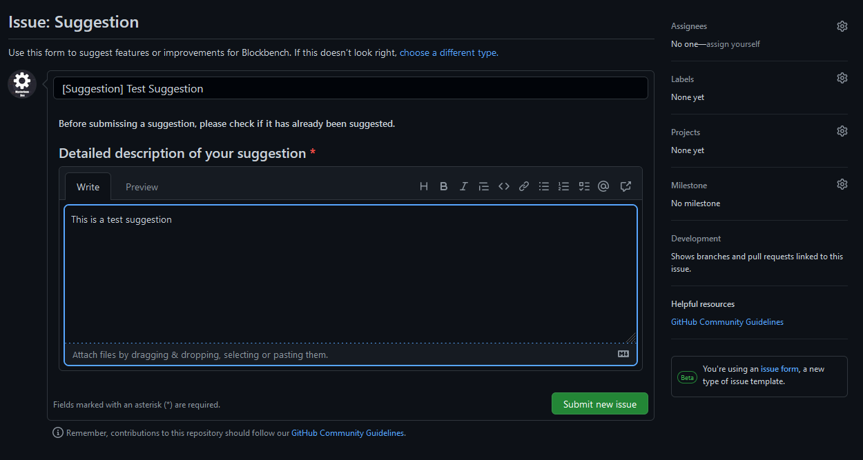 Migrate issue templates to forms by Mysterious-Dev · Pull Request #1619 ...